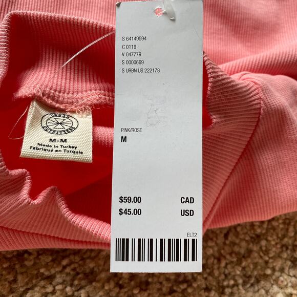 Urban Outfitters Pink Butterfly Cutout Top Embroidered Crop Top Y2K 2000s - Picture 3 of 8